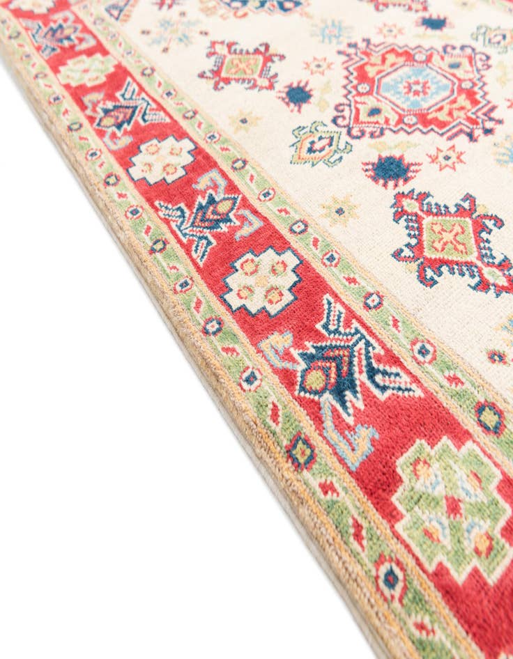 Detail image of  3' 5 x 5' 1  Hand Knotted Kazak Rug