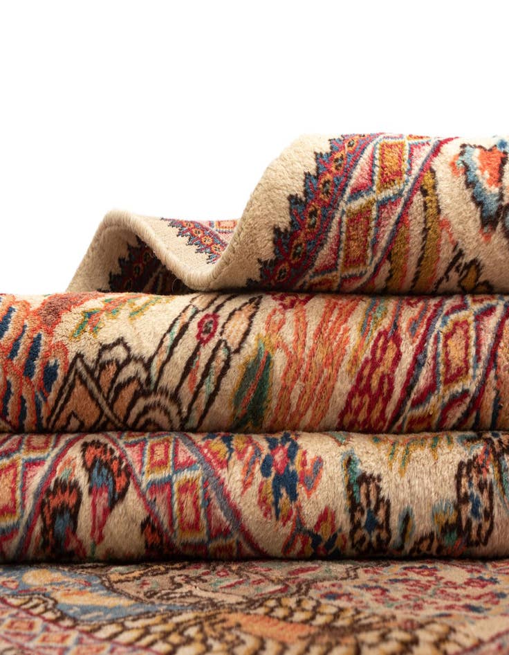 Detail image of  9' 3 x 12' 1 Kerman Wool Rug