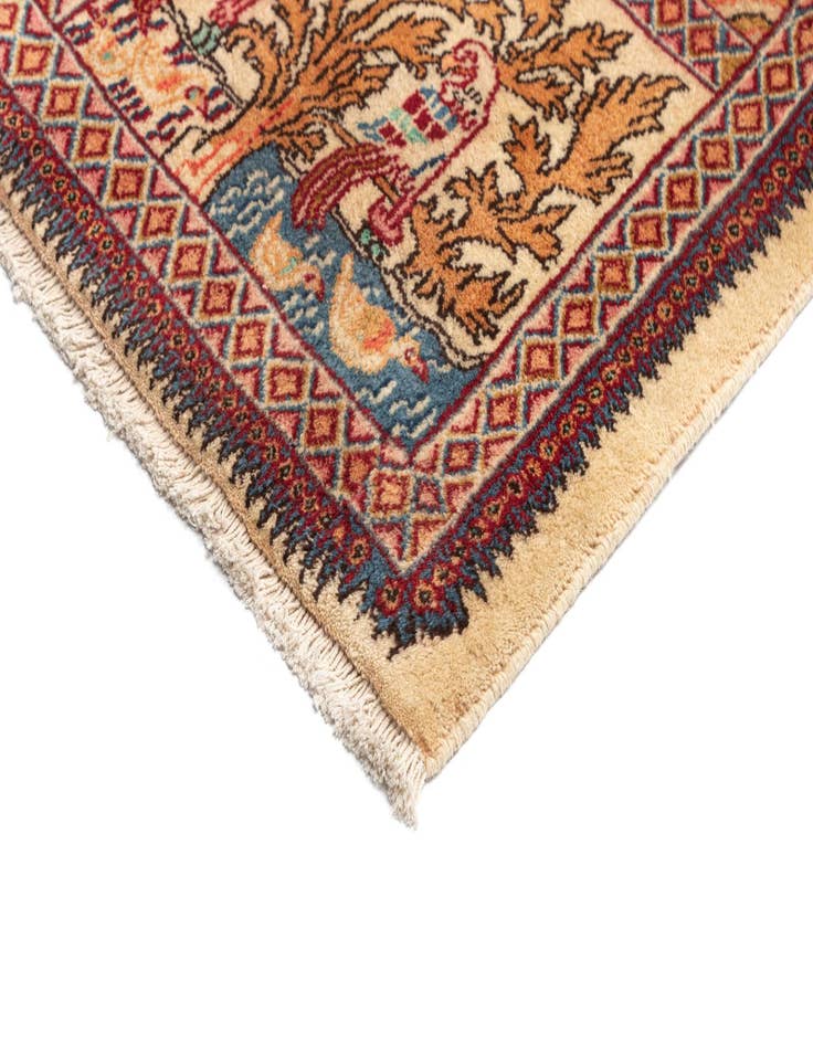 Detail image of  9' 3 x 12' 1 Kerman Wool Rug