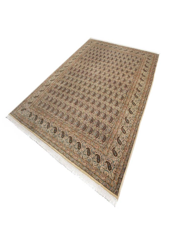 Detail image of  10' 2 x 13' 1 Kerman Wool Rug