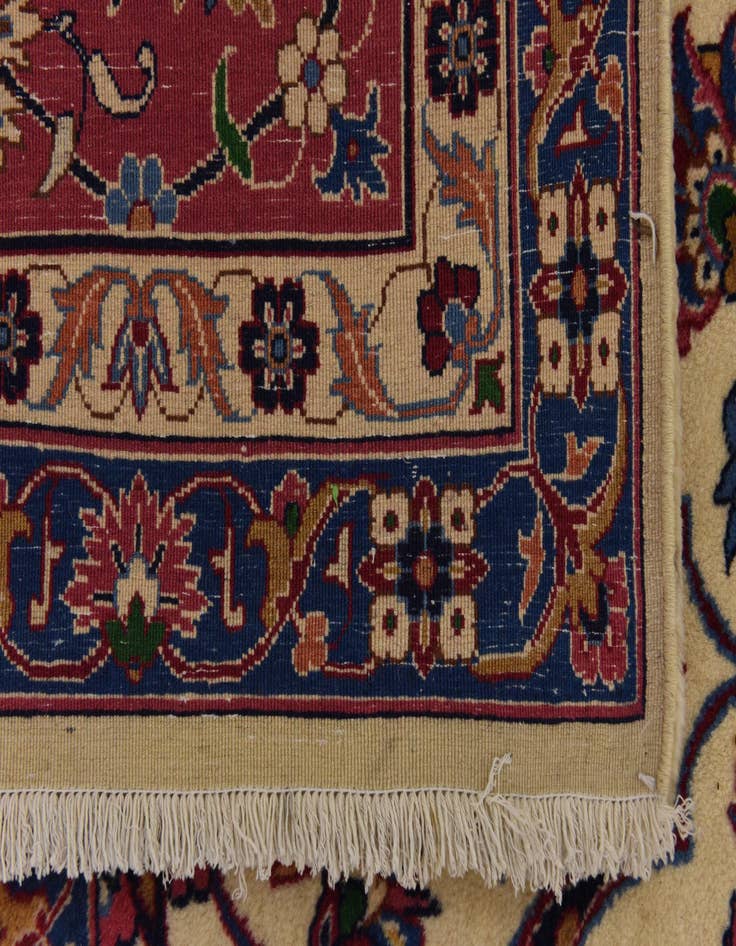 Detail image of  9' 6 x 12' 10  Hand Knotted Kerman Persian Wool Rug