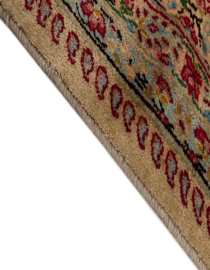 Detail image of  9' 11 x 13' 7  Hand Knotted Kerman Persian Wool Rug