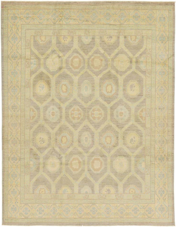 Detail image of  7' 11 x 9' 6 Khotan Ziegler Rug