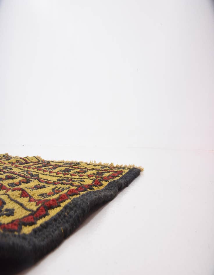 Detail image of  4' x 6' 2  Hand Woven Kilim Afghan Wool Rug