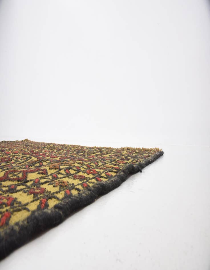Detail image of  4' x 6' 4  Hand Woven Kilim Afghan Wool Rug