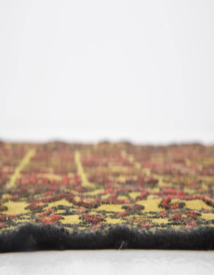 Detail image of  4' x 6' 4  Hand Woven Kilim Afghan Wool Rug