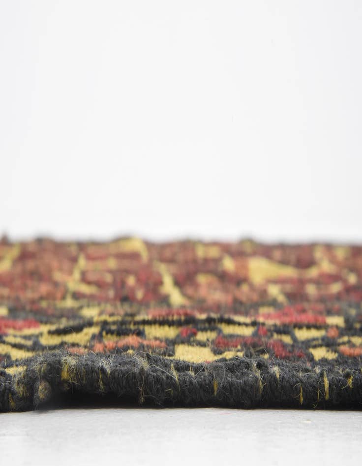 Detail image of  4' 2 x 5' 9  Hand Woven Kilim Afghan Wool Rug