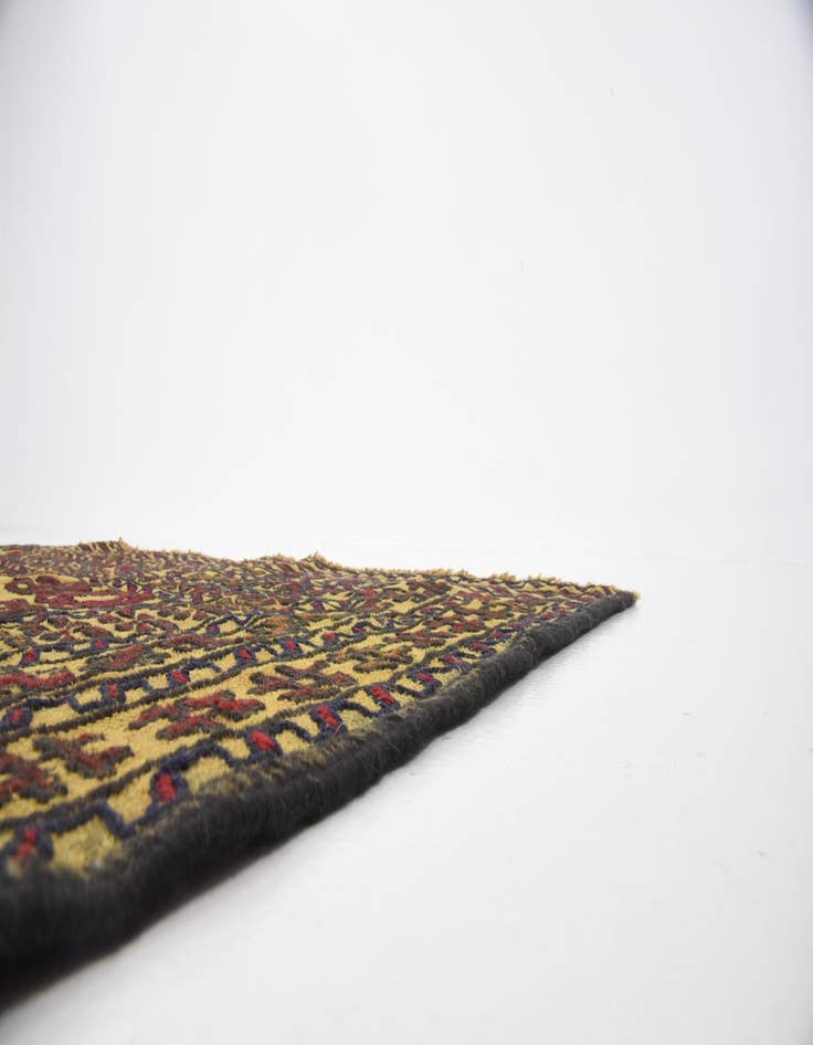 Detail image of  4' x 6' 5  Hand Woven Kilim Afghan Wool Rug