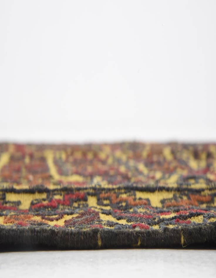 Detail image of  4' x 6' 8  Hand Woven Kilim Afghan Wool Rug