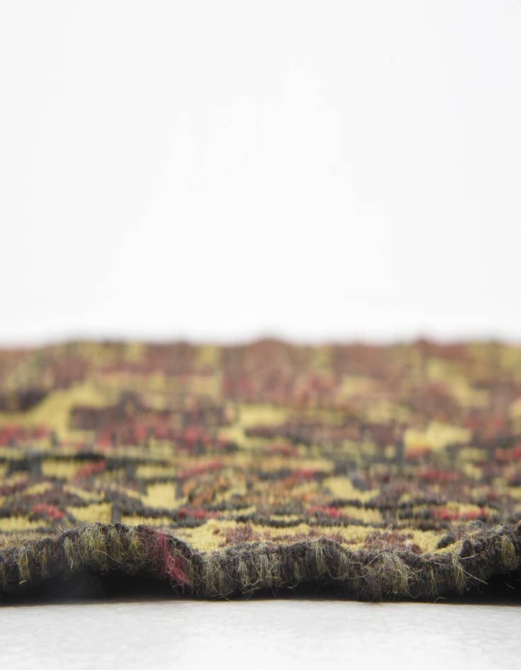 Detail image of  4' 3 x 6' 3  Hand Woven Kilim Afghan Wool Rug