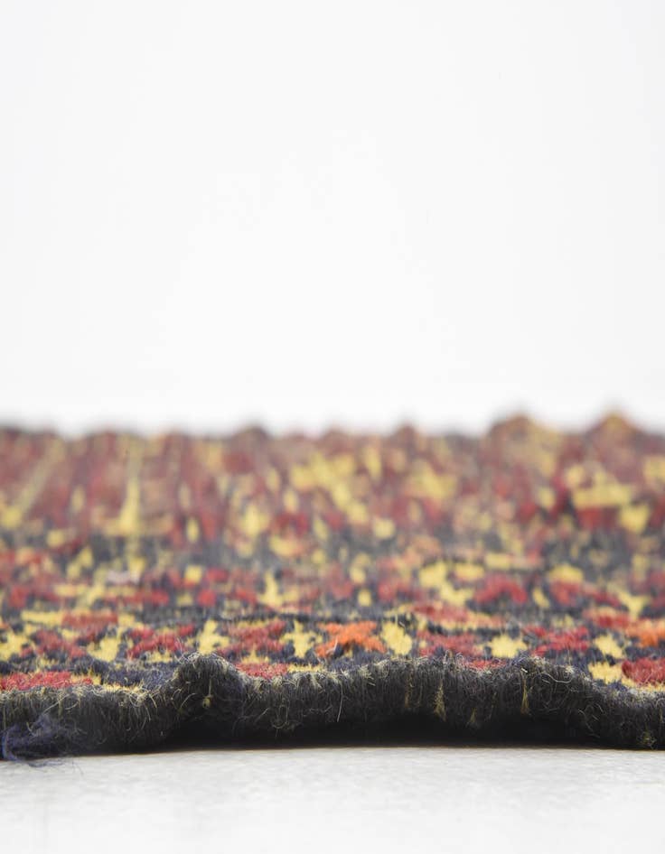 Detail image of  4' 2 x 5' 10  Hand Woven Kilim Afghan Wool Rug