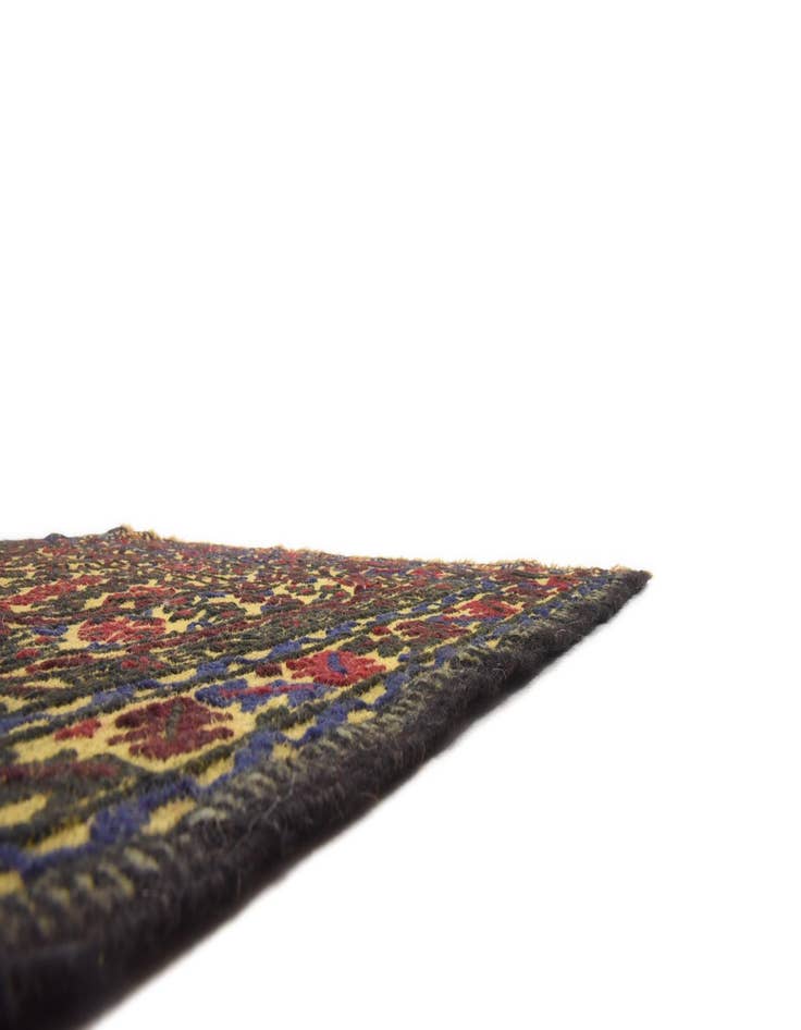 Detail image of  3' 9 x 6' 4  Hand Woven Kilim Afghan Wool Rug