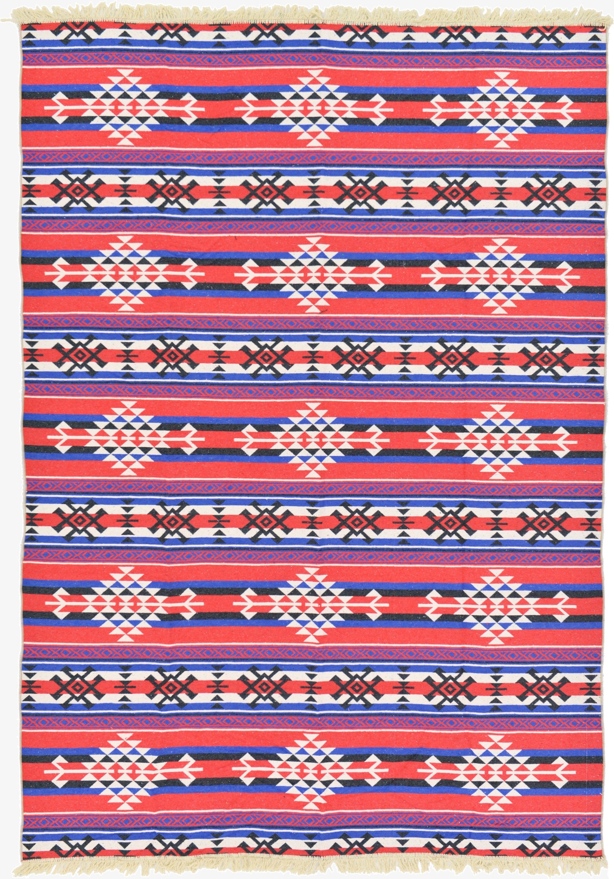  6' 6 x 9' 3 Kilim Dhurrie Rug