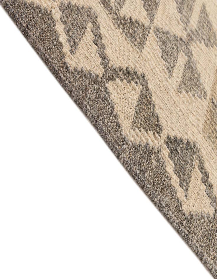 Detail image of  4' x 5' 11  Hand Woven Kilim Maymana Wool Rug