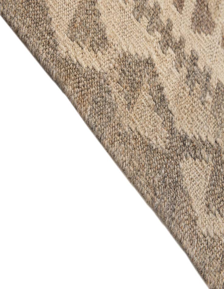 Detail image of  4' 11 x 6' 3  Hand Woven Kilim Maymana Wool Rug