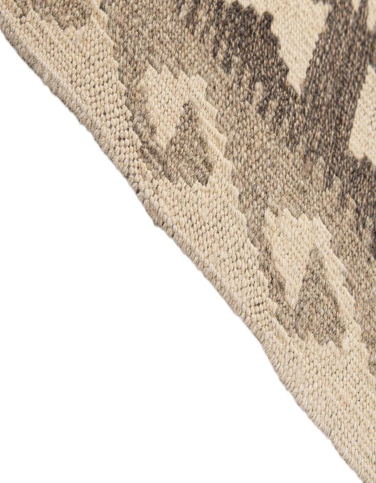 Detail image of  5' x 6' 9  Hand Knotted Kilim Maymana Wool Rug