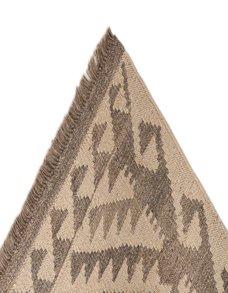 Detail image of  3' 5 x 5' 1  Hand Woven Kilim Maymana Wool Rug