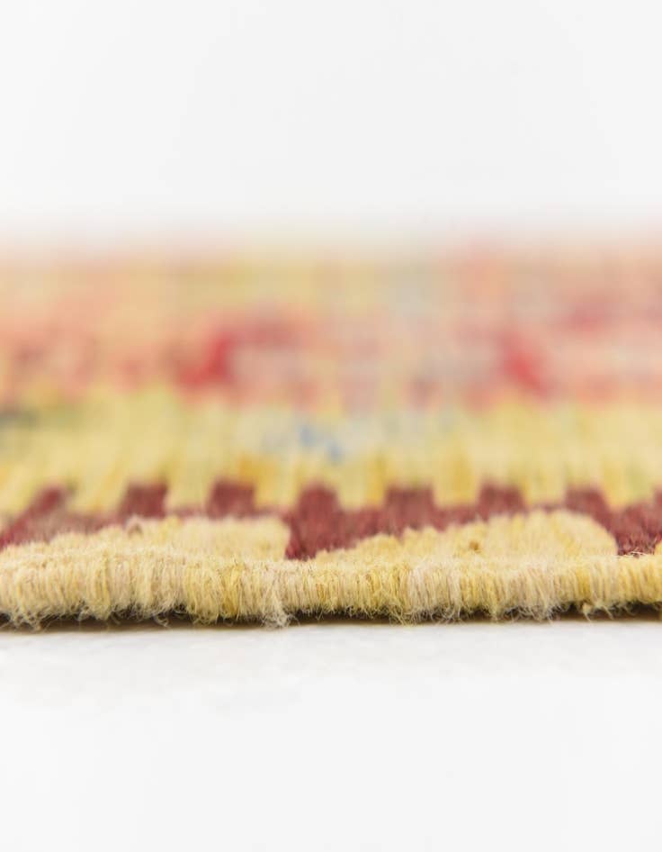Detail image of  4' 10 x 6' 3  Hand Woven Kilim Maymana Wool Rug