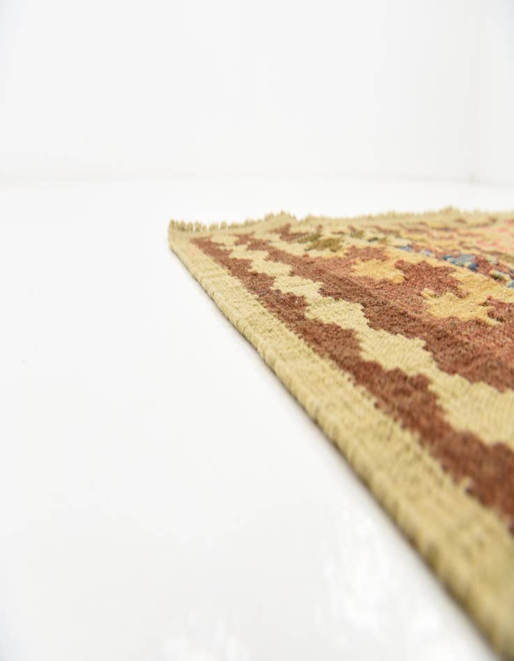 Detail image of  3' 3 x 5'  Hand Woven Kilim Maymana Wool Rug