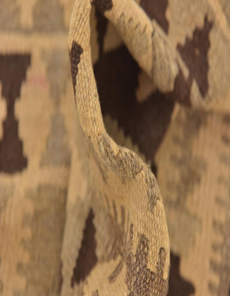 Detail image of  3' 3 x 5'  Hand Woven Kilim Maymana Wool Rug