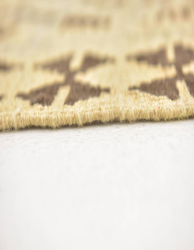 Detail image of  2' 9 x 4'  Hand Woven Kilim Maymana Wool Rug