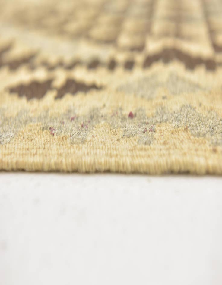 Detail image of  2' 9 x 4'  Hand Woven Kilim Maymana Wool Rug