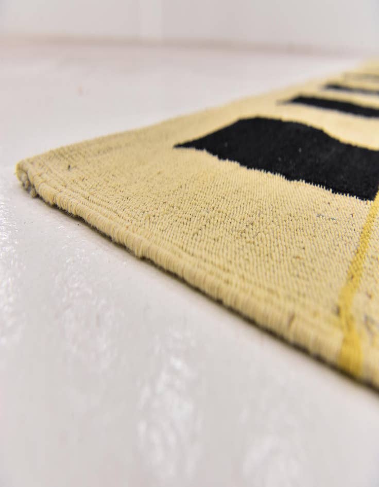 Detail image of  6' x 7' 10  Hand Woven Kilim Modern Wool Rug