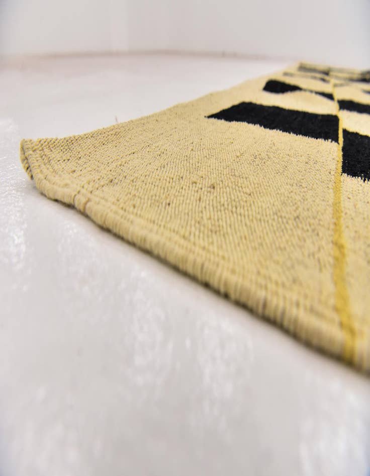 Detail image of  6' 3 x 7' 8  Hand Woven Kilim Modern Wool Rug