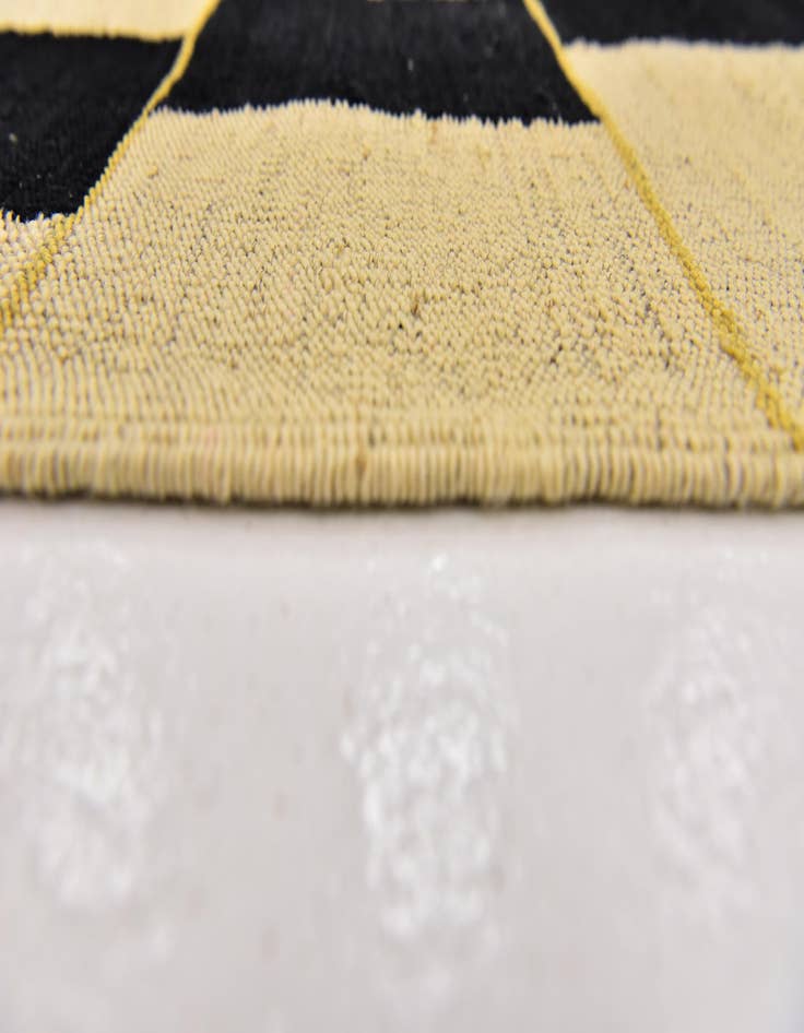 Detail image of  6' 3 x 7' 8  Hand Woven Kilim Modern Wool Rug