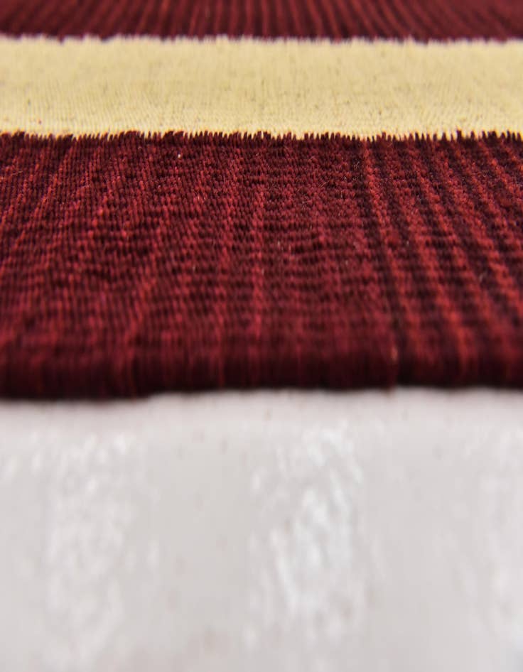 Detail image of  6' x 7' 10  Hand Woven Kilim Modern Wool Rug