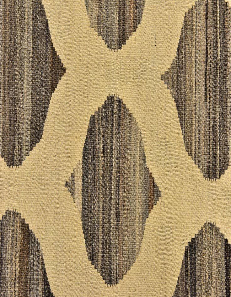 Detail image of  5' x 6' 6  Hand Woven Kilim Modern Wool Rug