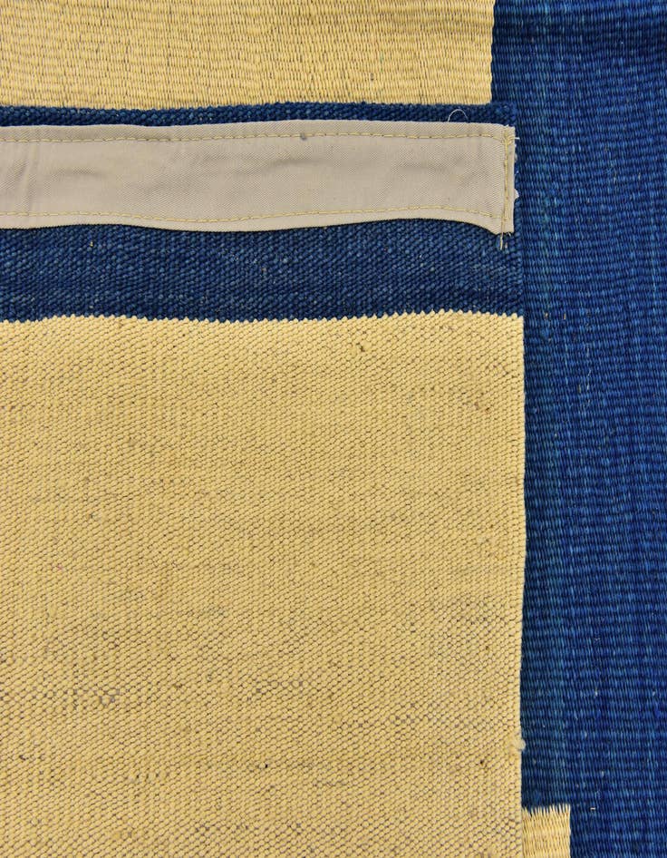 Detail image of  5' x 6' 4  Hand Woven Kilim Modern Wool Rug