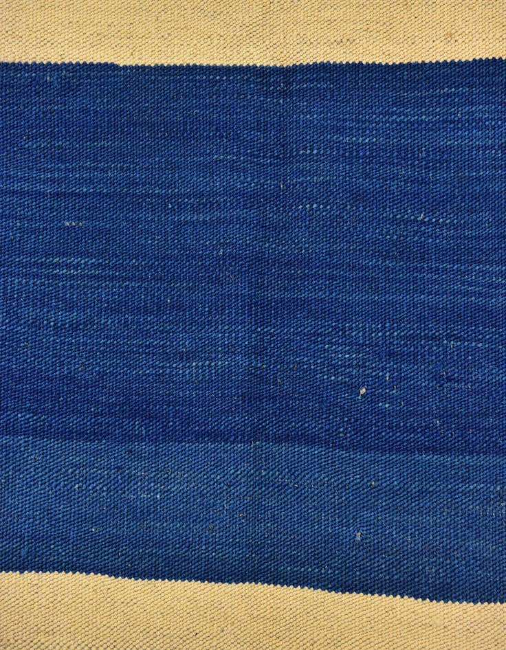 Detail image of  4' 10 x 6' 3  Hand Woven Kilim Modern Wool Rug