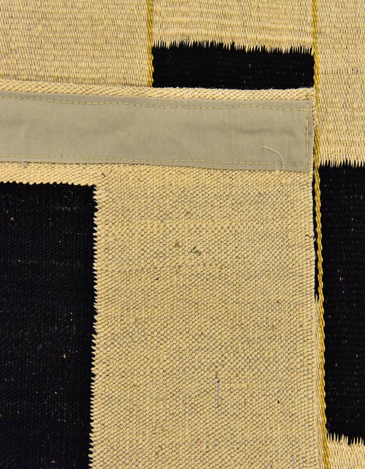 Detail image of  6' x 7' 8  Hand Woven Kilim Modern Wool Rug