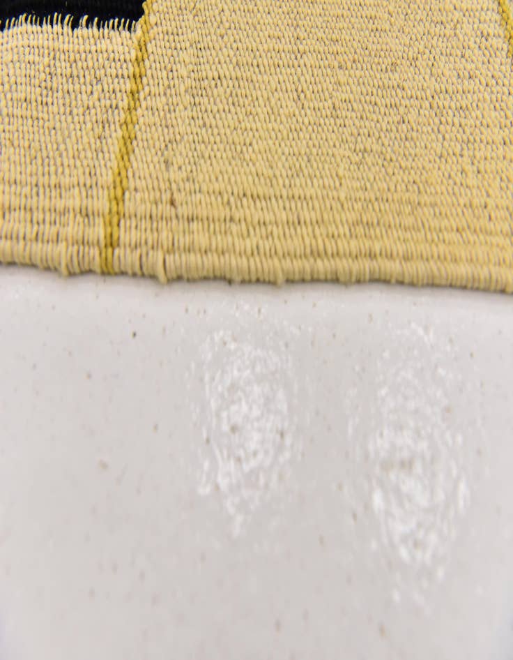 Detail image of  6' x 7' 8  Hand Woven Kilim Modern Wool Rug