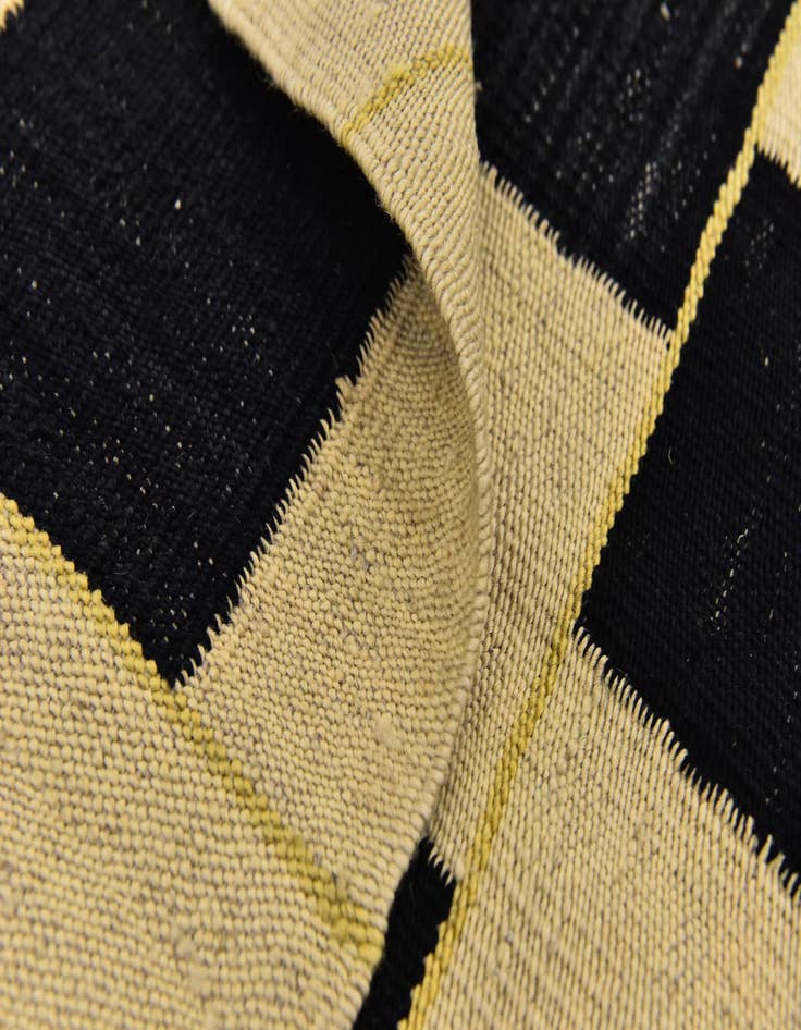 Detail image of  6' 2 x 7' 8  Hand Woven Kilim Modern Wool Rug