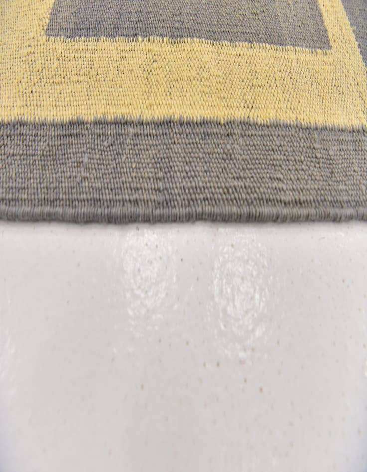 Detail image of  5' x 6' 6  Hand Woven Kilim Modern Wool Rug