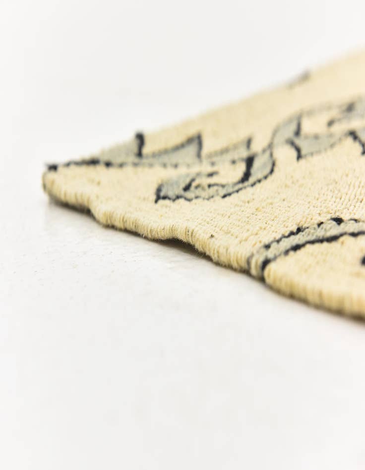 Detail image of  6' x 7' 9  Hand Woven Kilim Modern Wool Rug