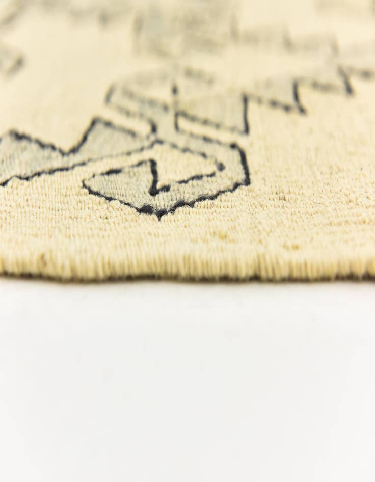 Detail image of  6' x 7' 9  Hand Woven Kilim Modern Wool Rug