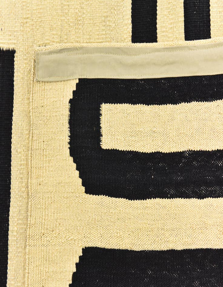 Detail image of  6' 3 x 7' 10  Hand Woven Kilim Modern Wool Rug