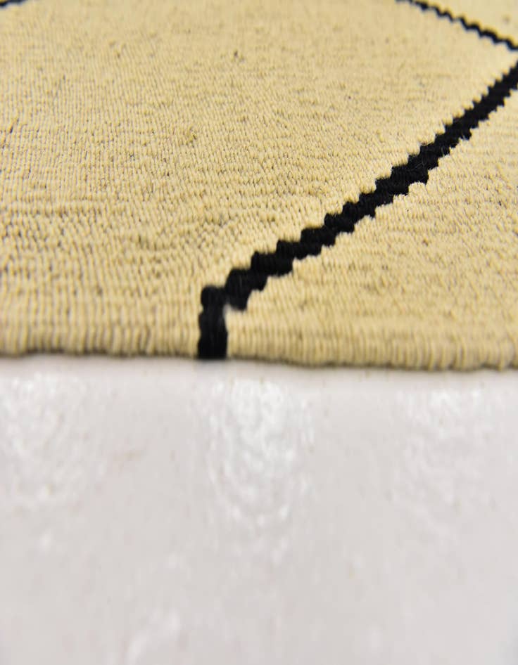 Detail image of  6' 3 x 7' 9  Hand Woven Kilim Modern Wool Rug