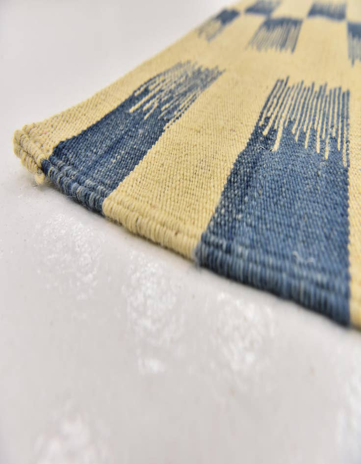 Detail image of  6' x 7' 10  Hand Woven Kilim Modern Wool Rug