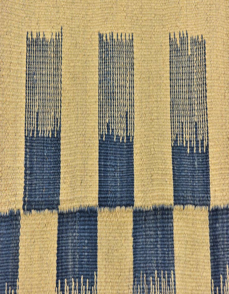 Detail image of  6' x 7' 8  Hand Woven Kilim Modern Wool Rug
