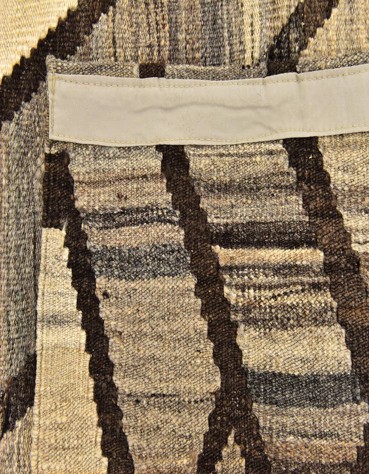 Detail image of  6' x 7' 7  Hand Woven Kilim Modern Wool Rug