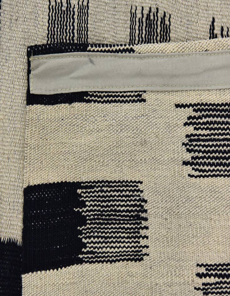 Detail image of  6' 2 x 7' 10  Hand Woven Kilim Modern Wool Rug