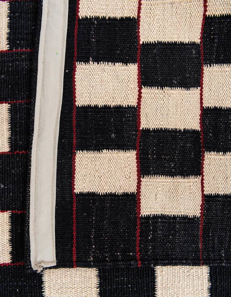 Detail image of  8' 3 x 9' 9  Hand Woven Kilim Modern Wool Rug