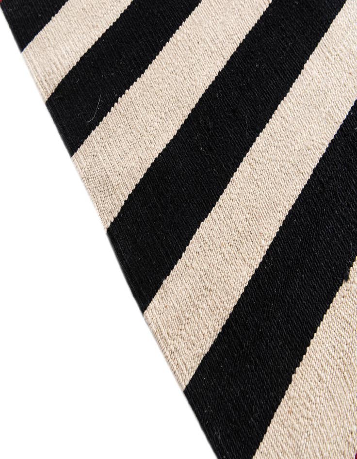 Detail image of  5' 8 x 7' 7  Hand Woven Kilim Modern Wool Rug