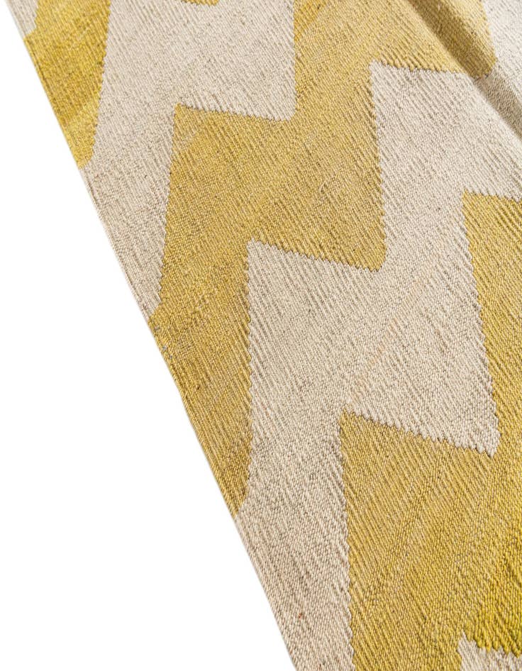 Detail image of  10' 3 x 13'  Hand Woven Kilim Modern Wool Rug