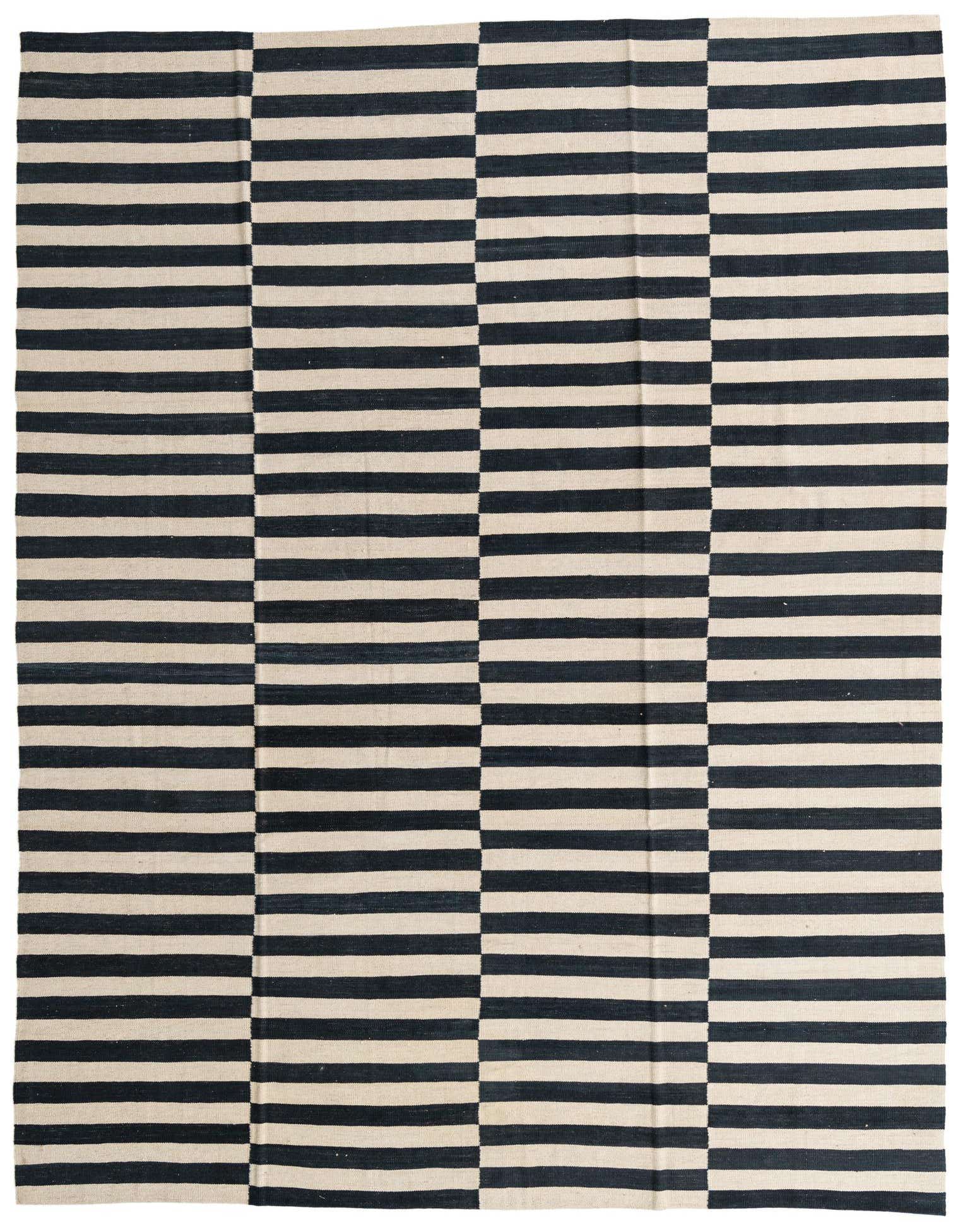 Primary image of  8' 6 x 11' 2  Hand Woven Kilim Modern Wool Rug