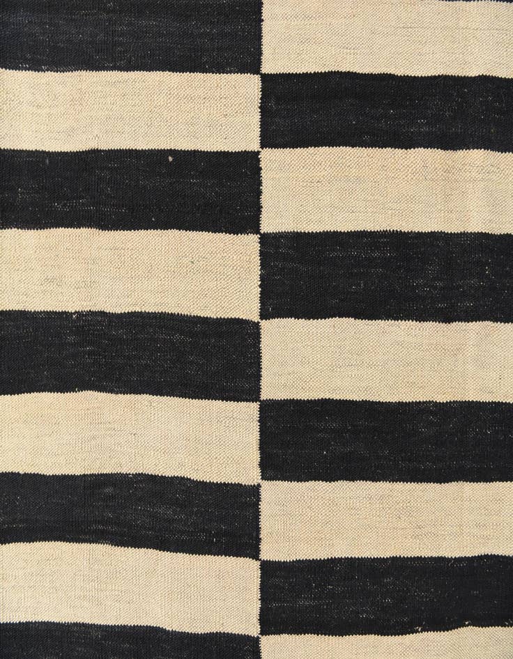 Detail image of  10' 6 x 12' 10  Hand Woven Kilim Modern Wool Rug